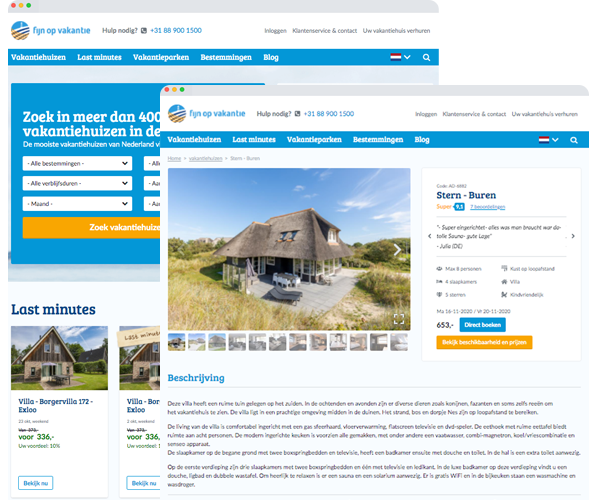 Verhuurwebsite Flean