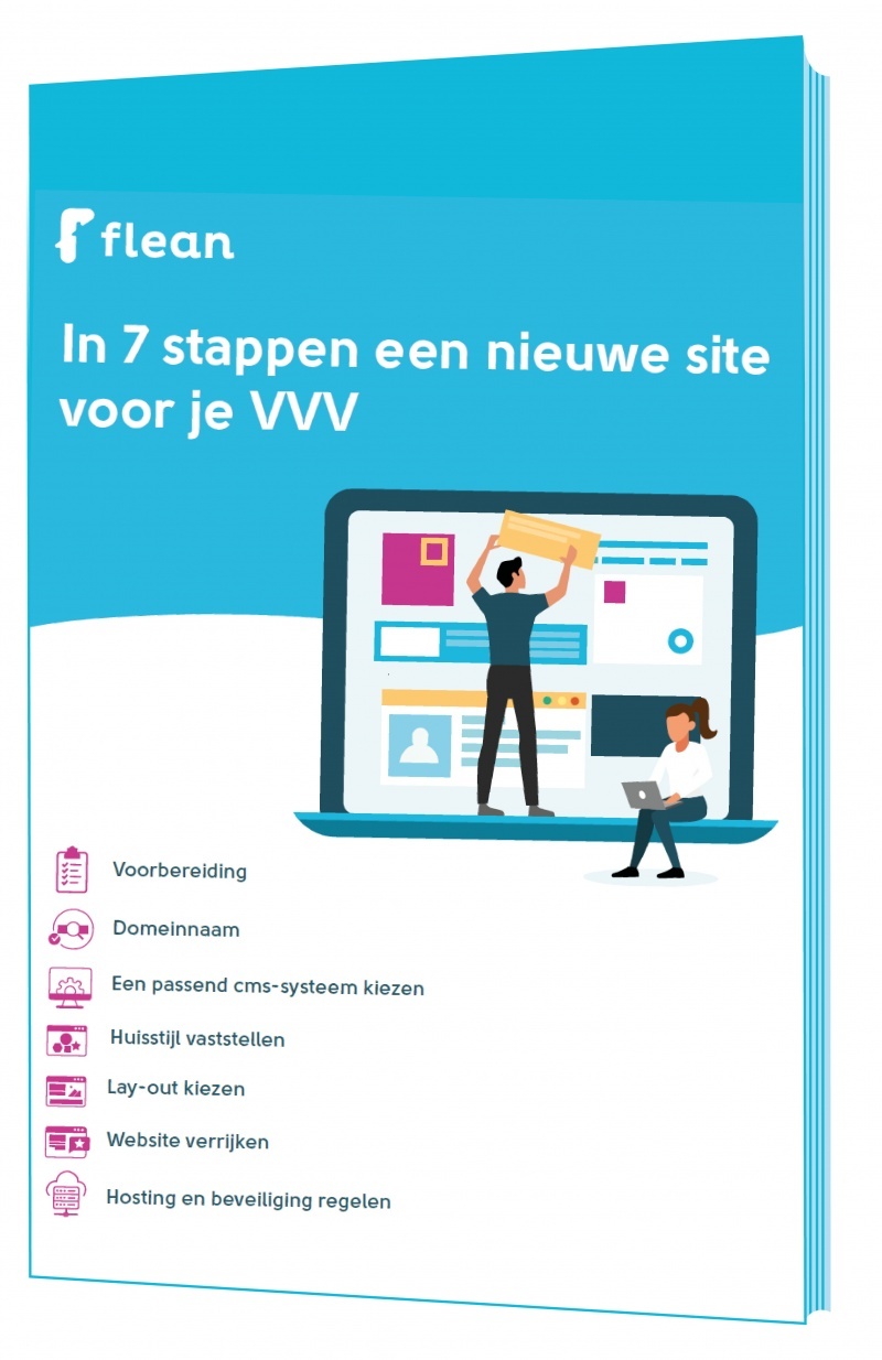 In 7 stappen een nieuwe site voor je VVV